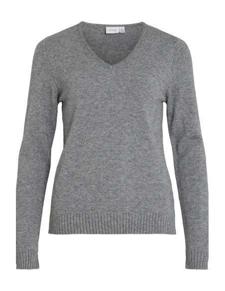 Suéter cinza de tricô VIRIL VILA - 6 | TOPS