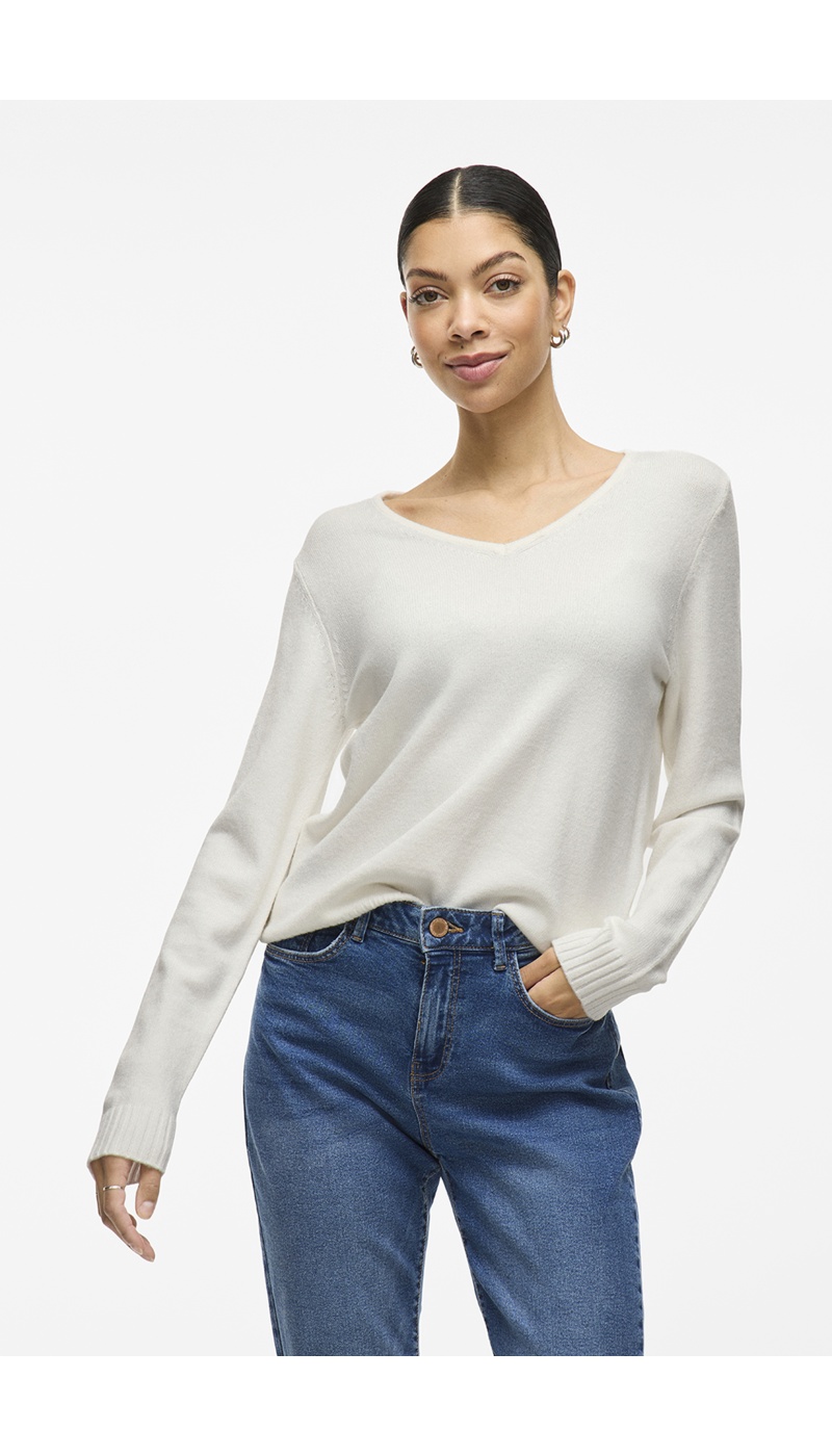 Pull Maille Blanc VIRIL