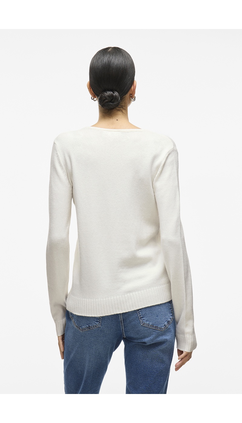 Pull Maille Blanc VIRIL