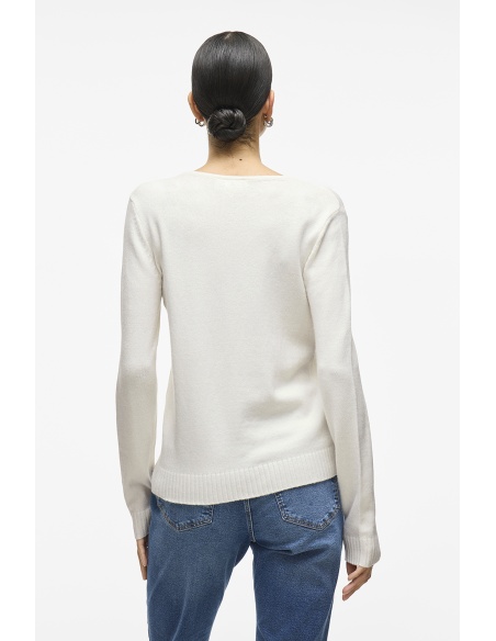 Pull Maille Blanc VIRIL