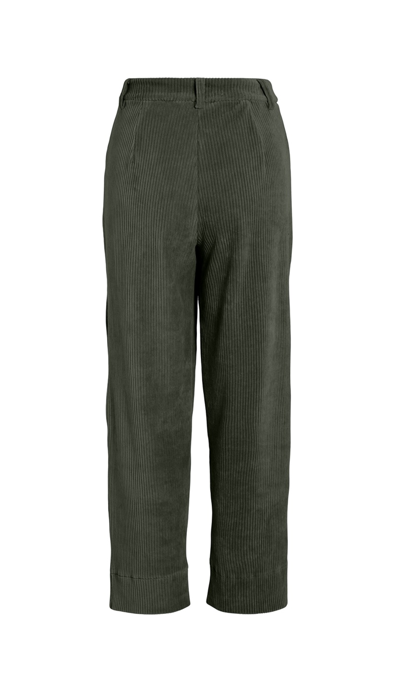 Pantalon Côtelé Kaki VICOUDA