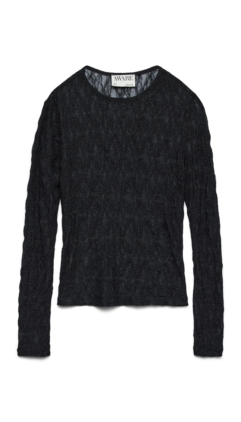 Top Dentelle Noir AWTESSY