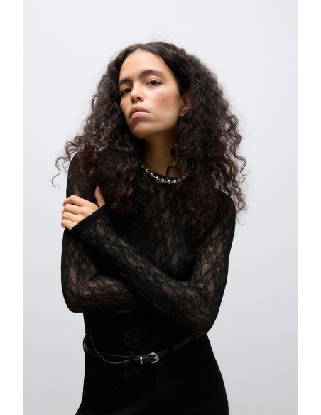 Top Dentelle Noir AWTESSY