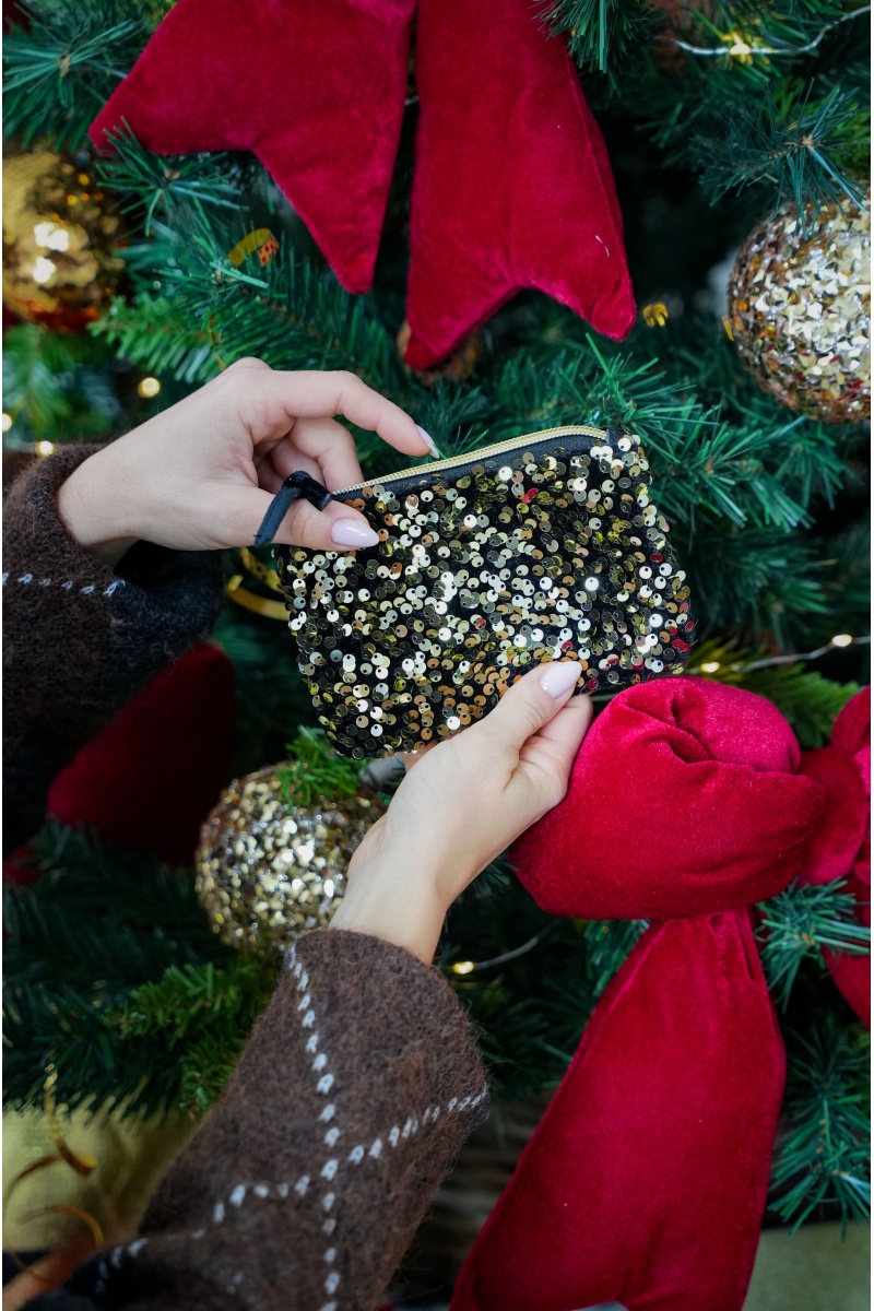 Pochette Sequins Dorés OSAKA 2