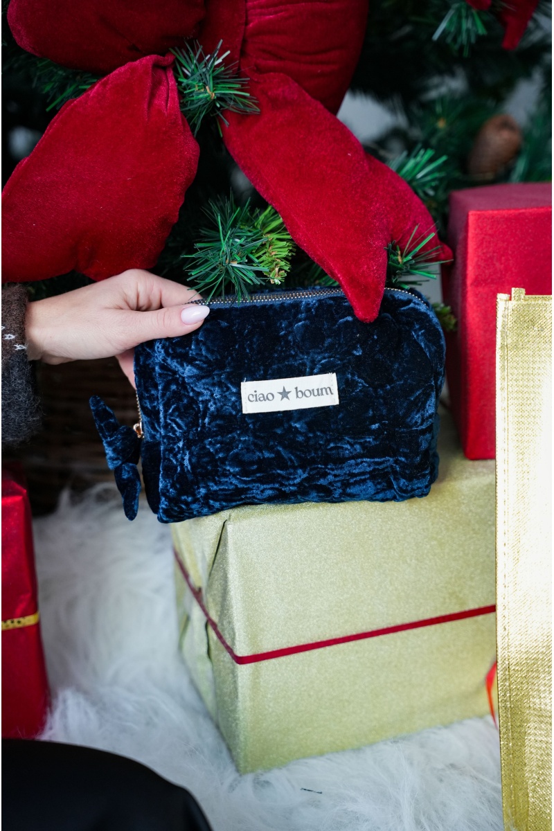 Pochette Velours Marine CIAO 2