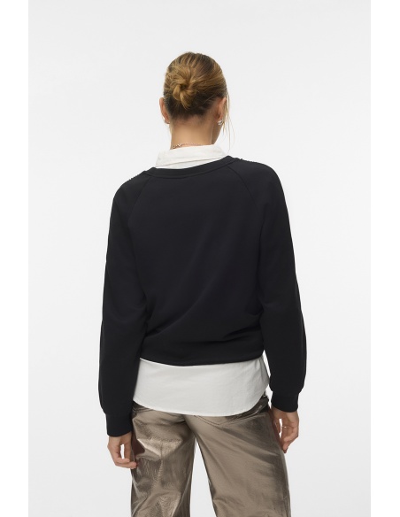 Sweat Strass Noir VMHEARTLEY