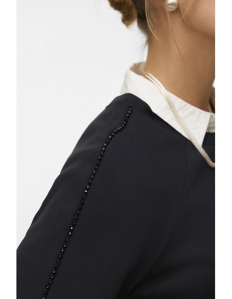 Sweat Strass Noir VMHEARTLEY