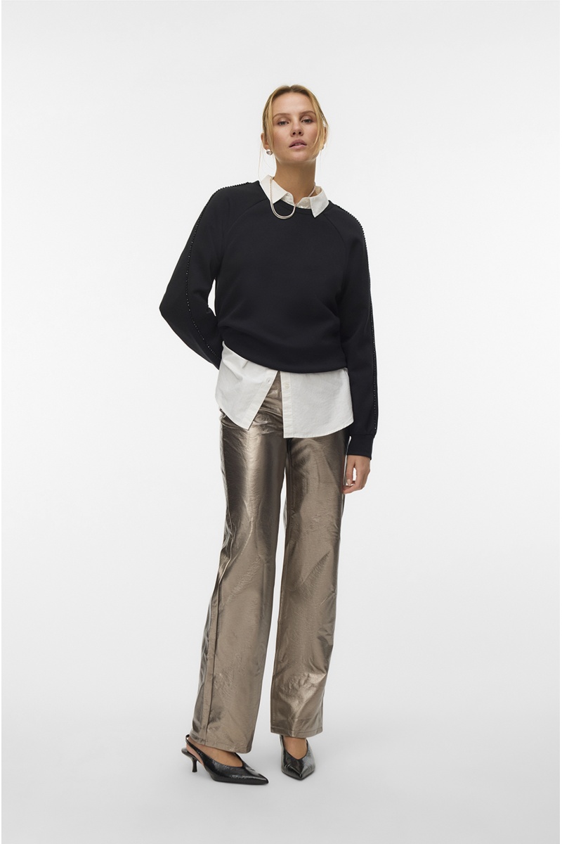 VERO MODA  BLACK SWEATS