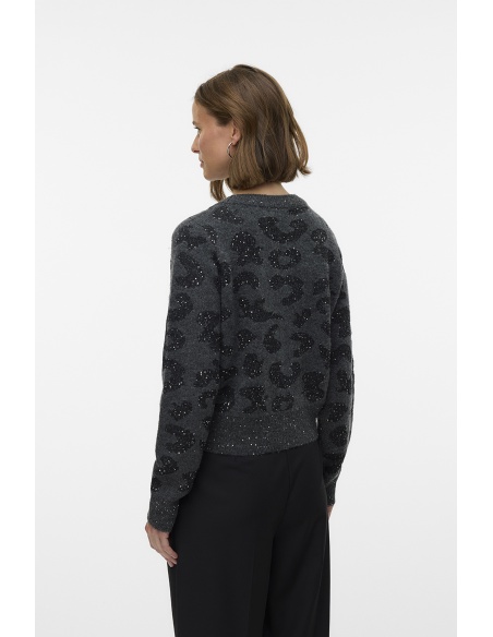 VERO MODA DARK GREY CARDIGANS