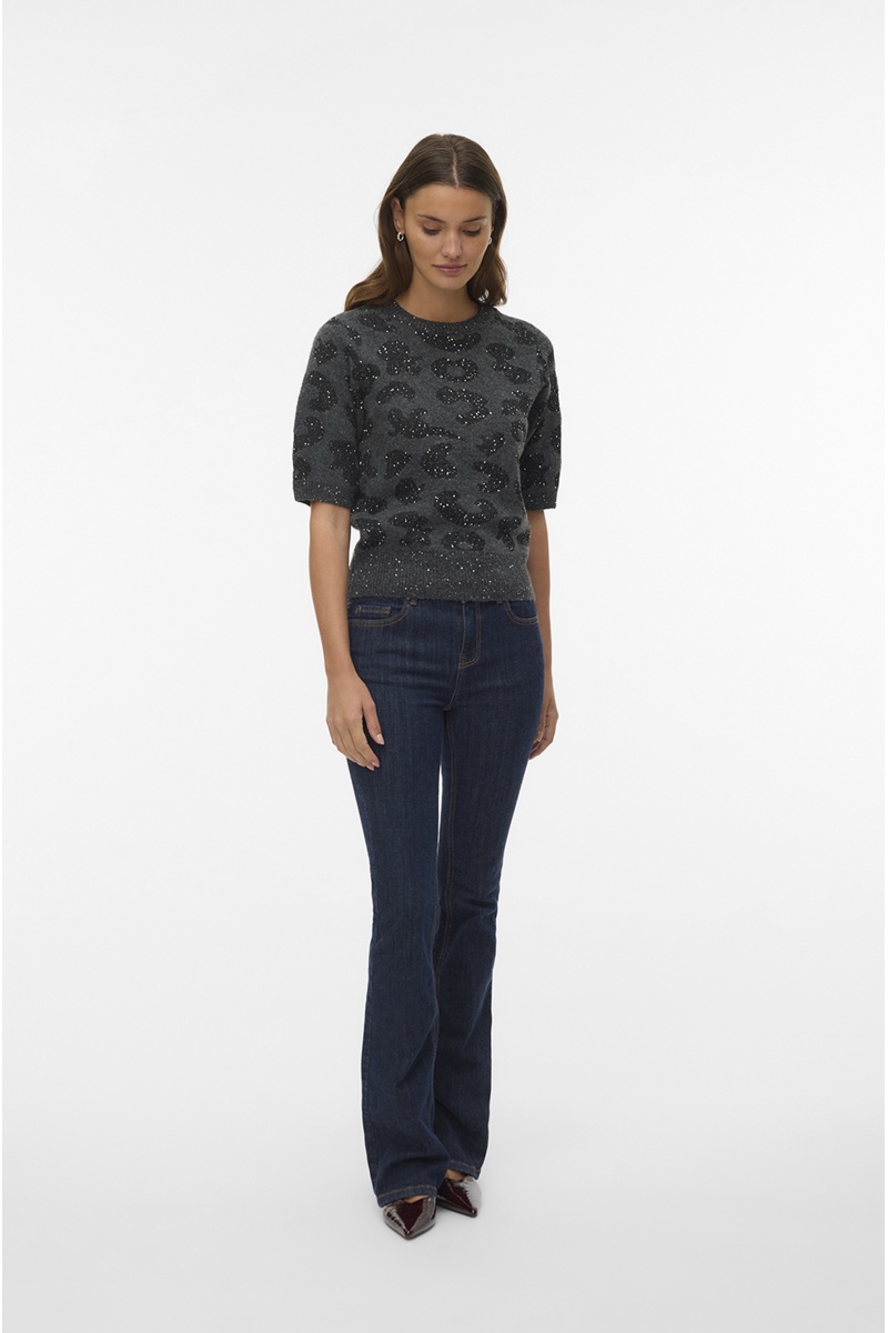 VERO MODA DARKGR EYMELA PULLS