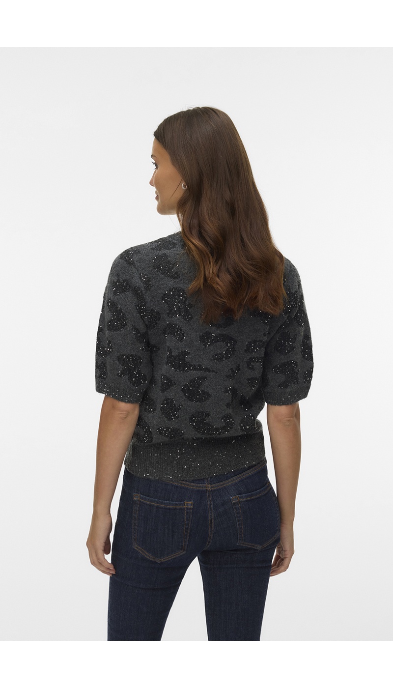 VERO MODA DARKGR EYMELA PULLS