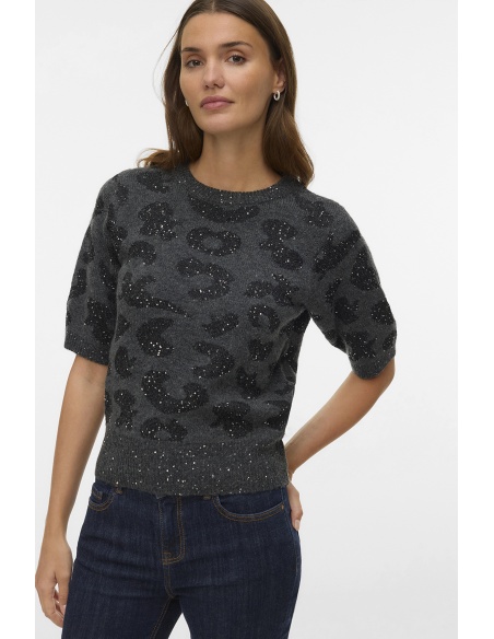 VERO MODA DARKGR EYMELA PULLS