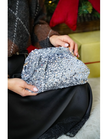 Sac Sequin Gris OSLO