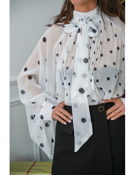 lumine paris POIS BLANC HAUTS