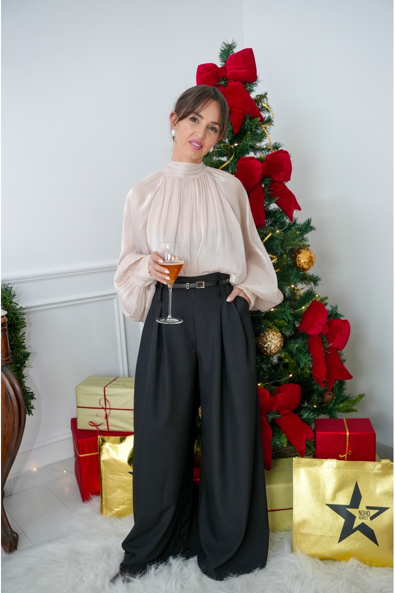 Pantalon Large Noir NONZA 2