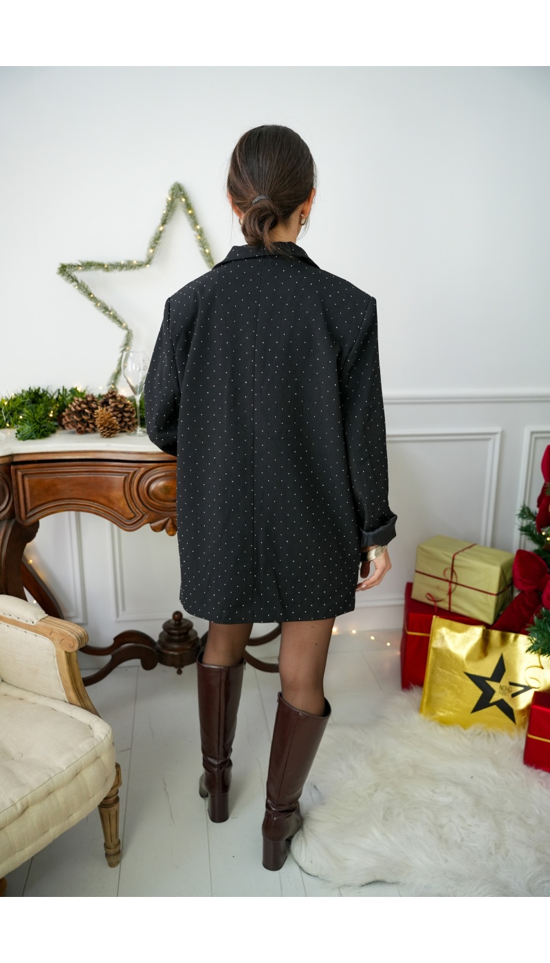 LILY DRESSING SO KITSCH ARGENT NOIR VESTES FEMME