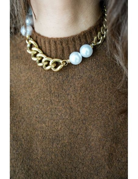 Collier Perle Chaine TYLA