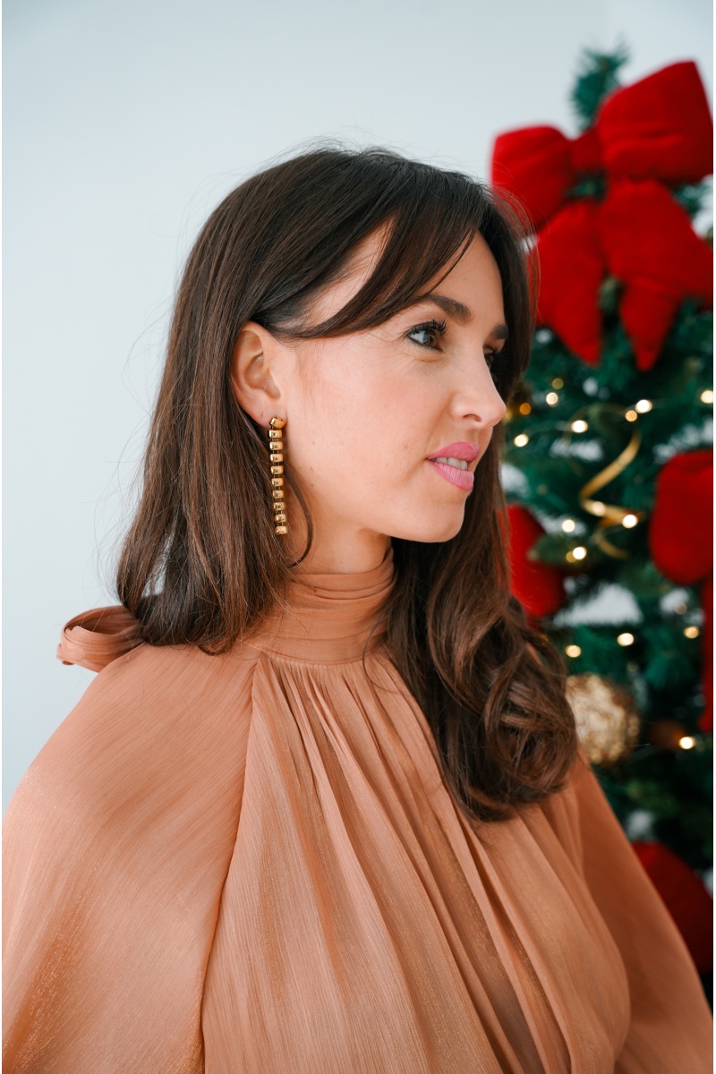 pretty baby  DORE BOUCLES D'OREILLES