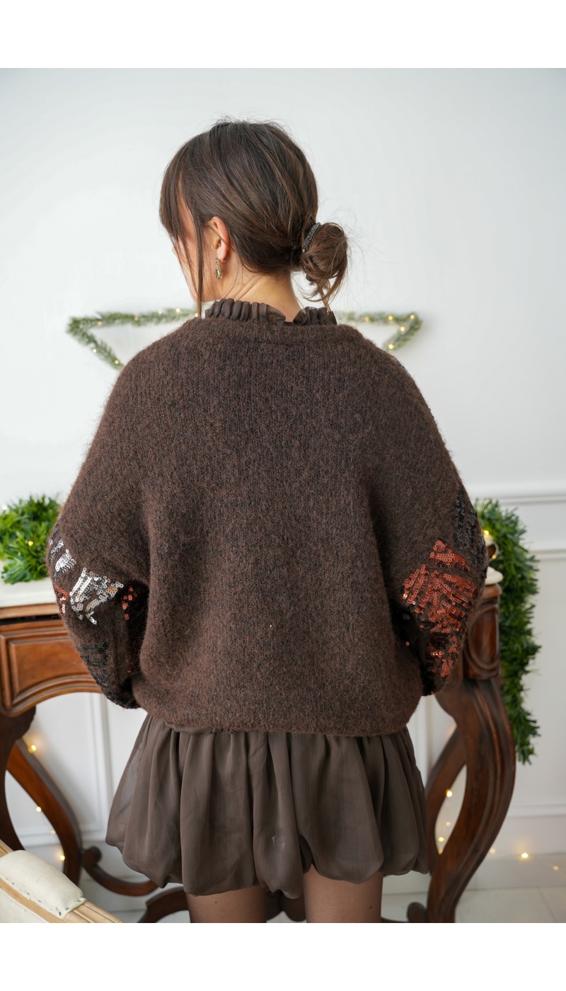 mctex PAILLE CHOCO PULL FEMME