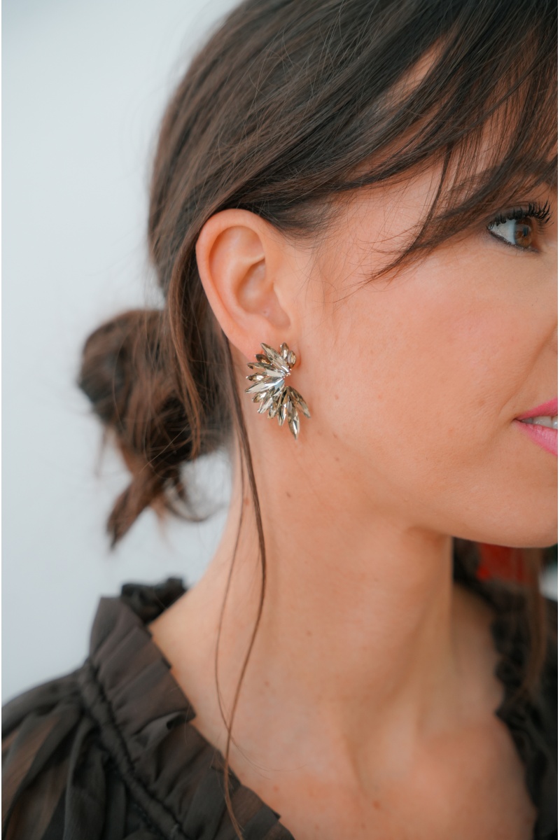 pretty baby  DORE BOUCLES D'OREILLES