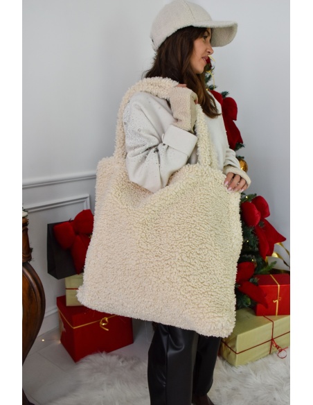 evelyn ashley RIVET ECRU SAC FEMME