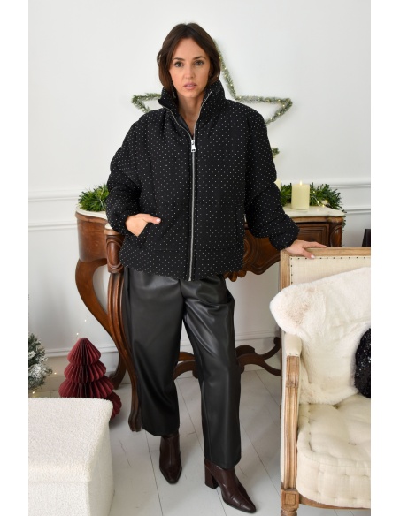 RESOMARY STRASS NOIR DOUDOUNE FEMME