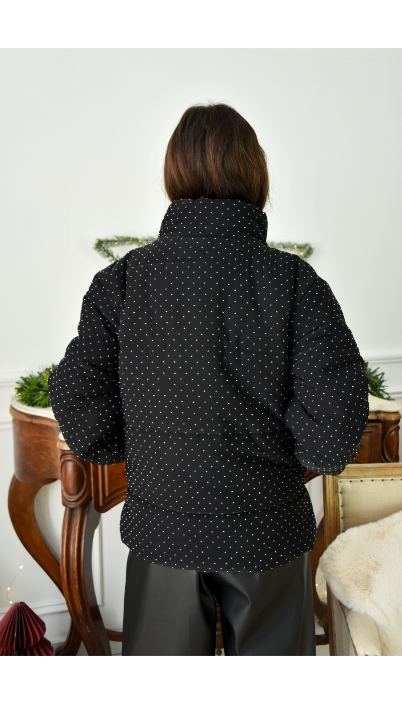 RESOMARY STRASS NOIR DOUDOUNE FEMME