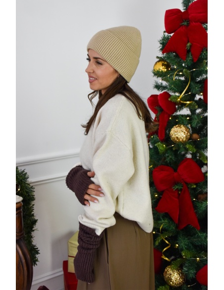 J and L  ECRU PULL FEMME