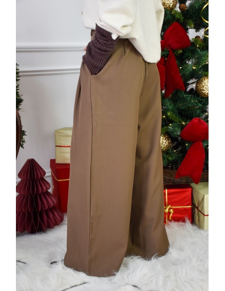 rafthan jayloucy artflow  BEIGE PANTALON FEMME