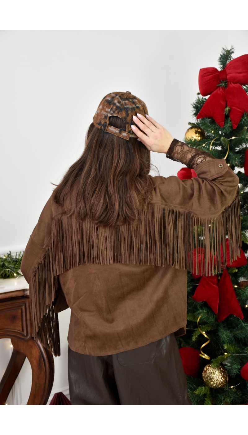 Casquette Imprimée Camel ANOUK