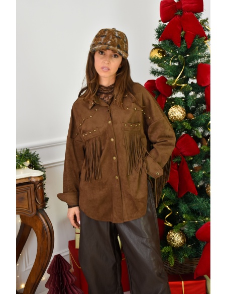 corona love VELOUR CHOCO VESTES FEMME