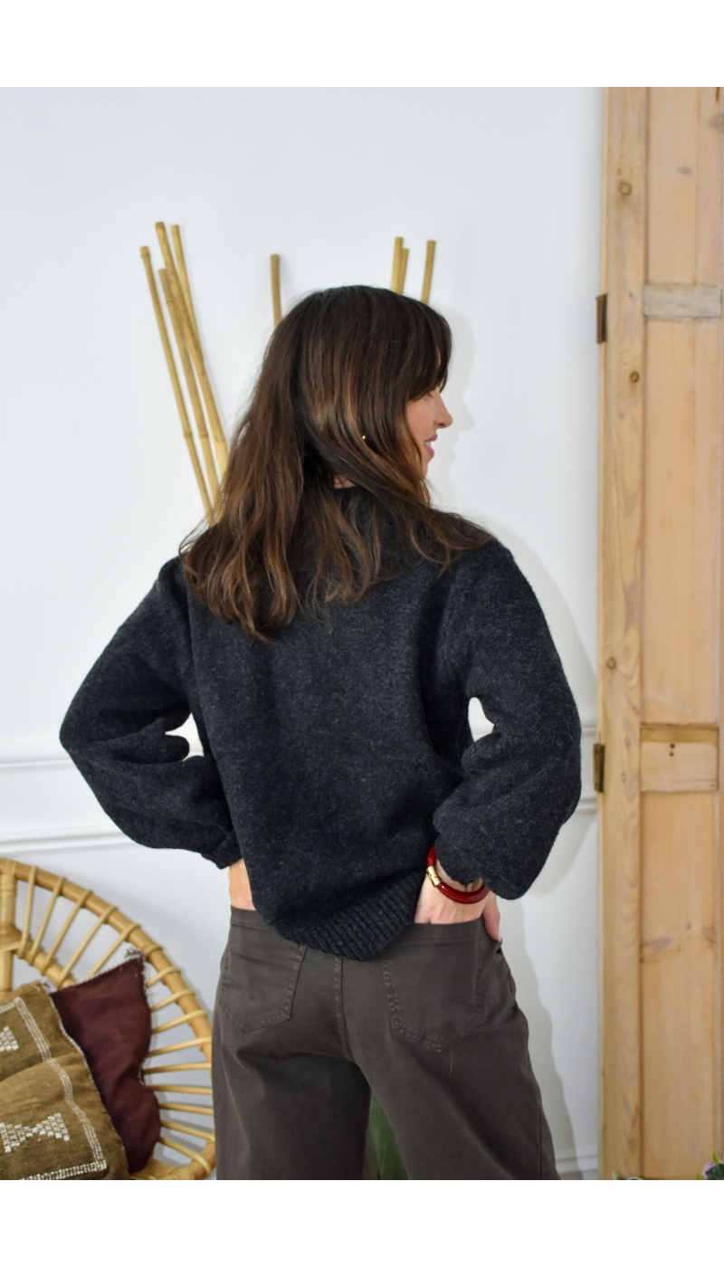 OLIVIA MODA AMOUR NOIR PULL FEMME