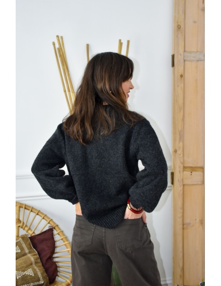 OLIVIA MODA AMOUR NOIR PULL FEMME