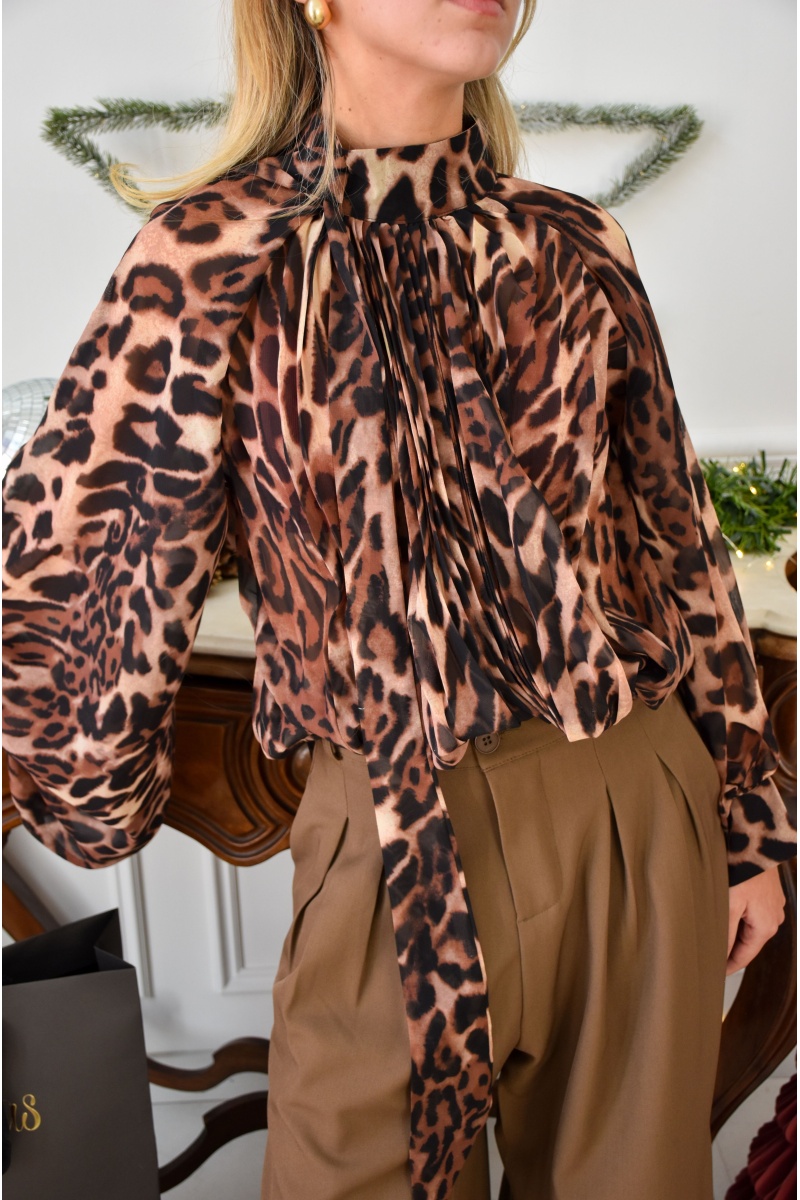 lumine paris LEOPAR MARRON HAUTS