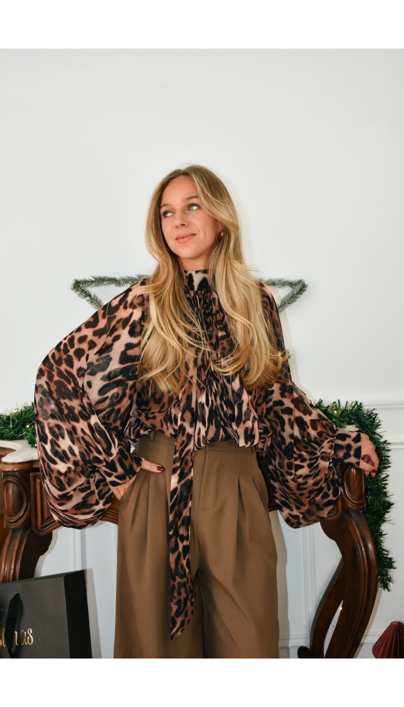 lumine paris LEOPAR MARRON HAUTS