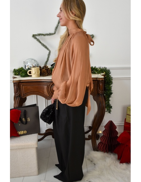 Pantalon Droit Noir EMMY