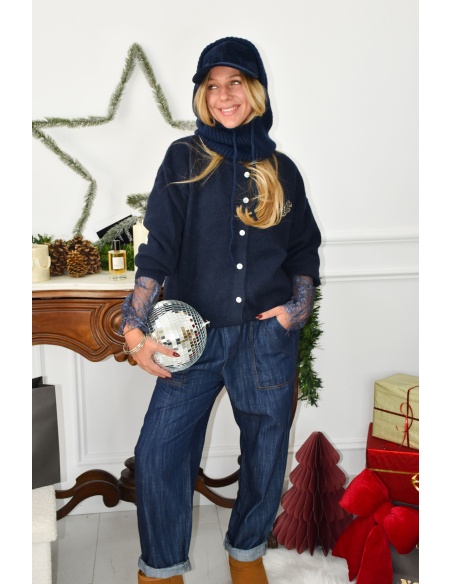 mctex COEUR MARINE GILET FEMME