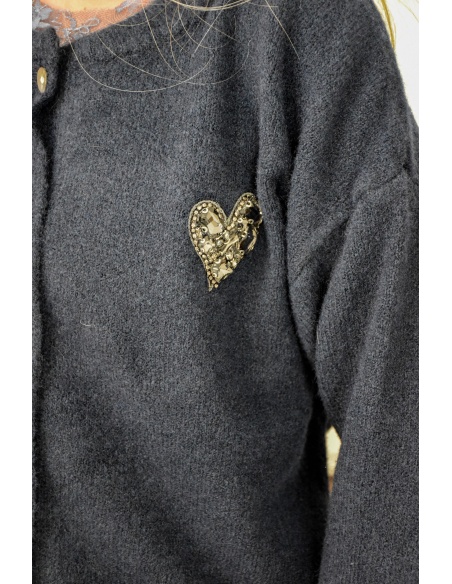 mctex COEUR MARINE GILET FEMME