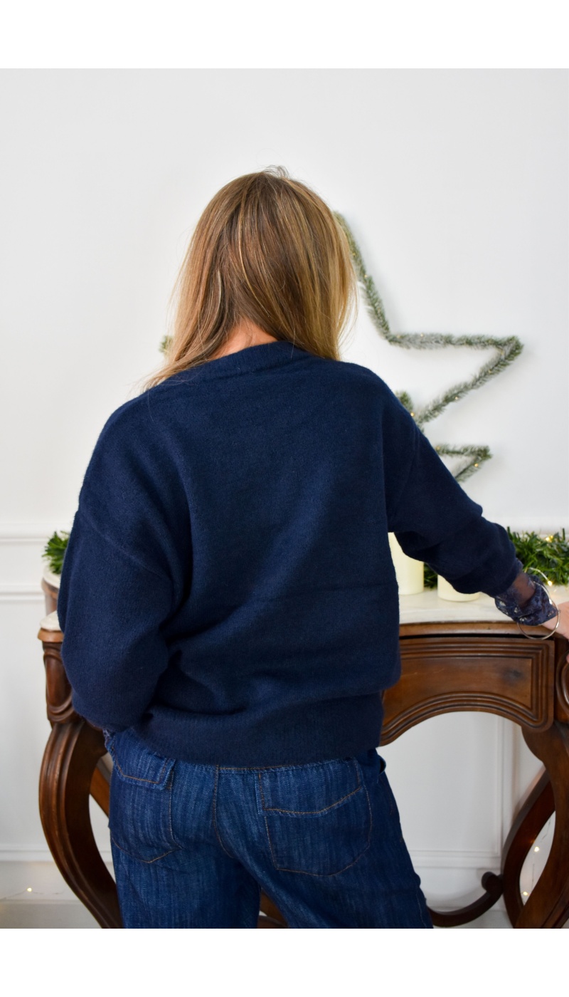 mctex COEUR MARINE GILET FEMME