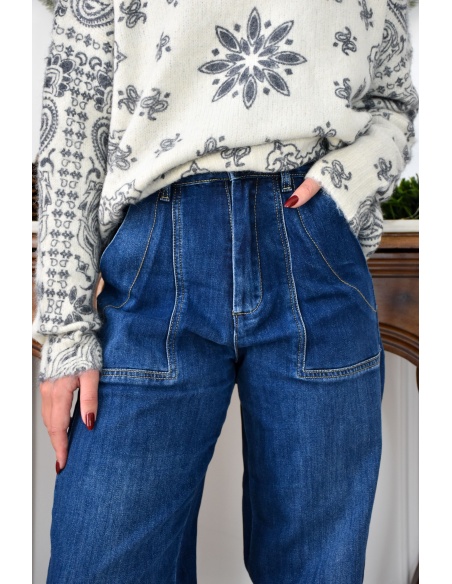 new2000 JEANS BLEU JEANS FEMME