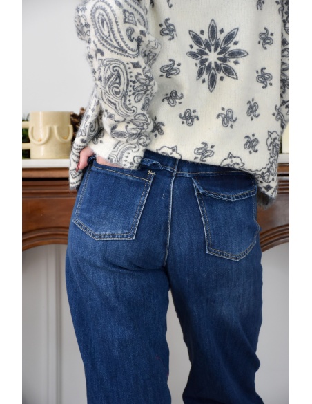 new2000 JEANS BLEU JEANS FEMME