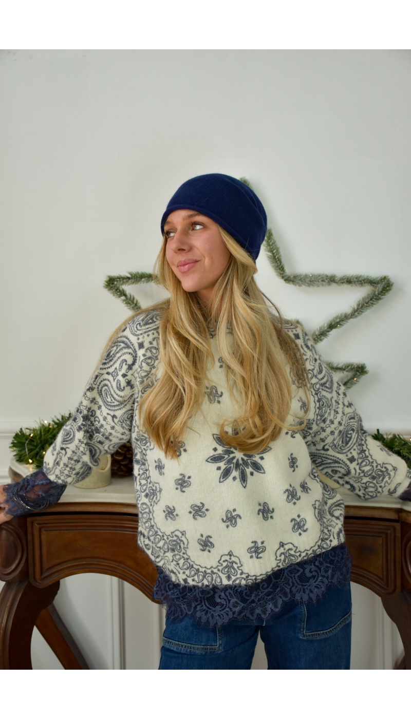 Pull Bandana Ecru SACHA