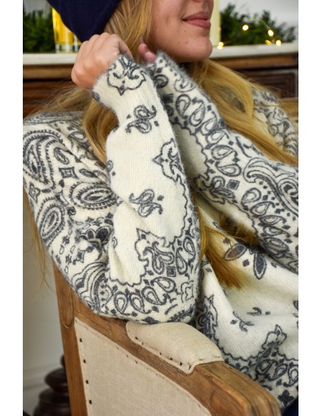 Pull Bandana Ecru SACHA