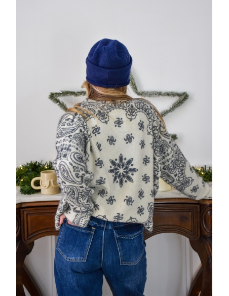 Pull Bandana Ecru SACHA