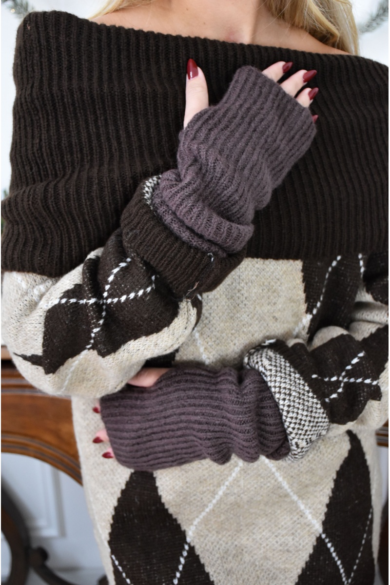 GAZZELLE(JUMELLE)  CHOCO MITAINES