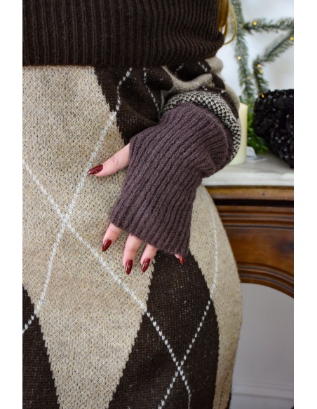 GAZZELLE(JUMELLE)  CHOCO MITAINES