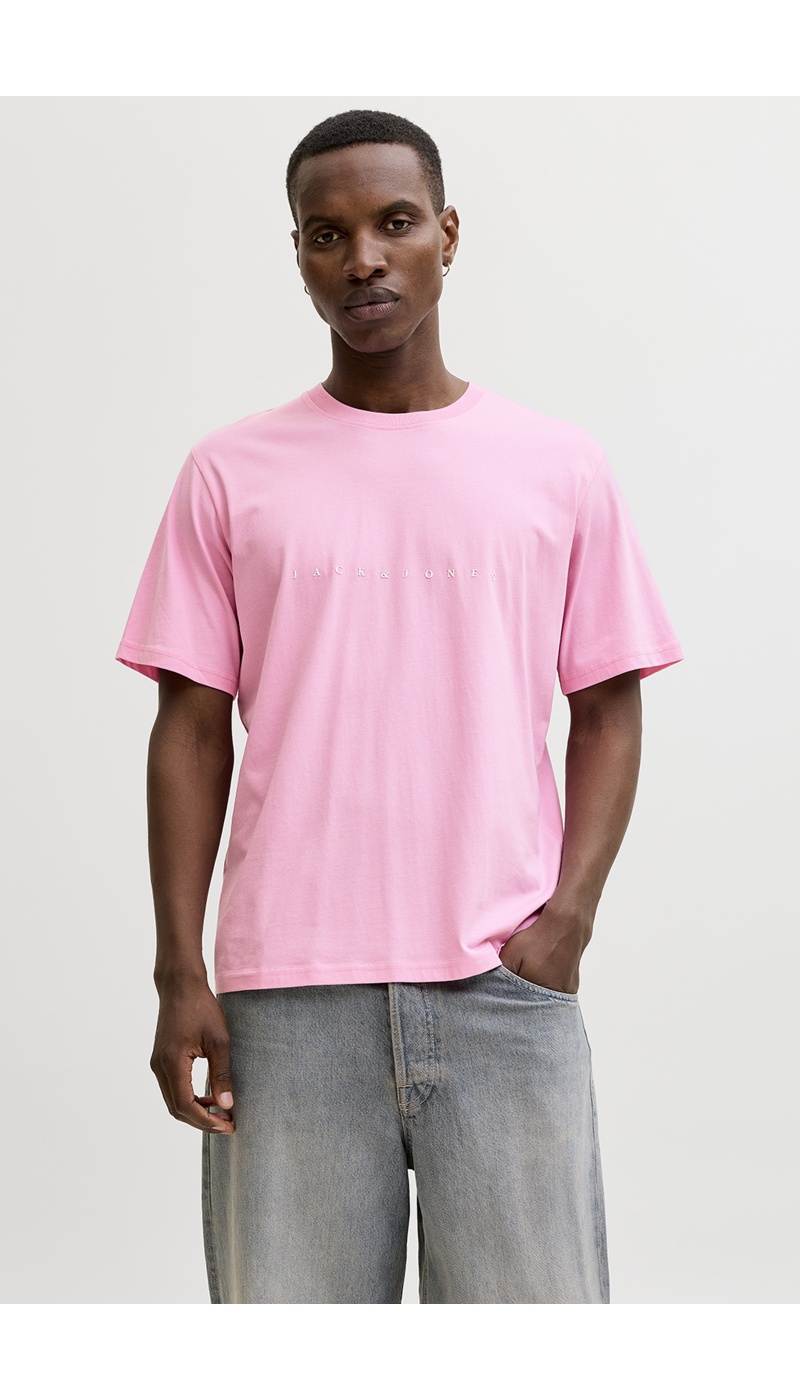 JACKandJONES PRISM PINK T-SHIRTS MC