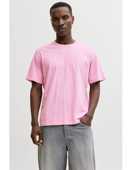 JACKandJONES PRISM PINK T-SHIRTS MC