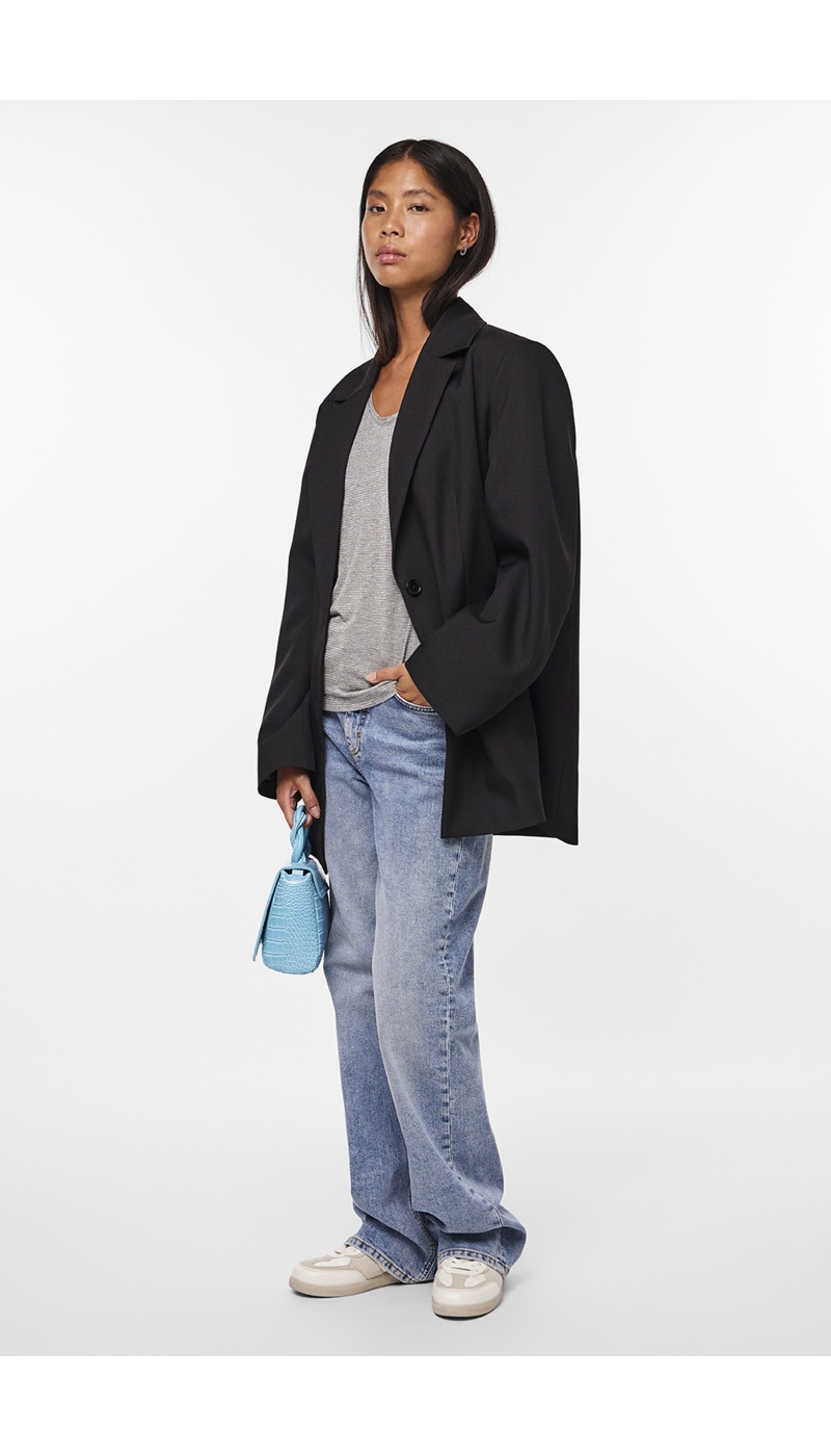 Camiseta Gris Brillante PCBILLO PIECES - 1 | TOPS