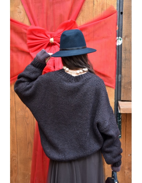 rosaway copperose NEW YO MARRON PULL FEMME